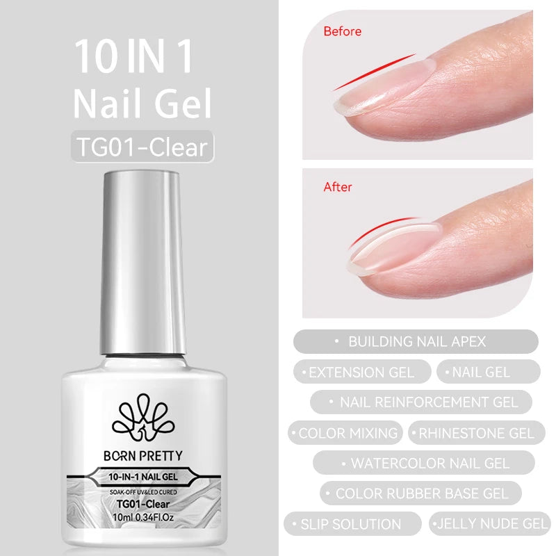 Eco-Friendly UV Gel: BORN PRETTY Nail Art Essentials