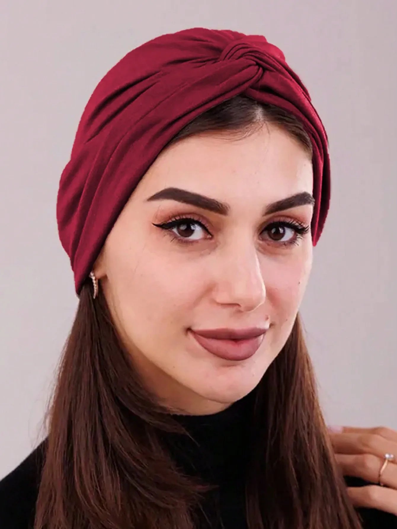 Turban Élégant: Casquette Hijab Chic pour Femme