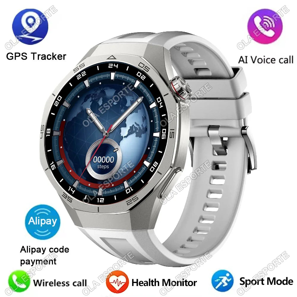 SmartWatch 5 Pro: AMOLED GPS Fitness Tracker