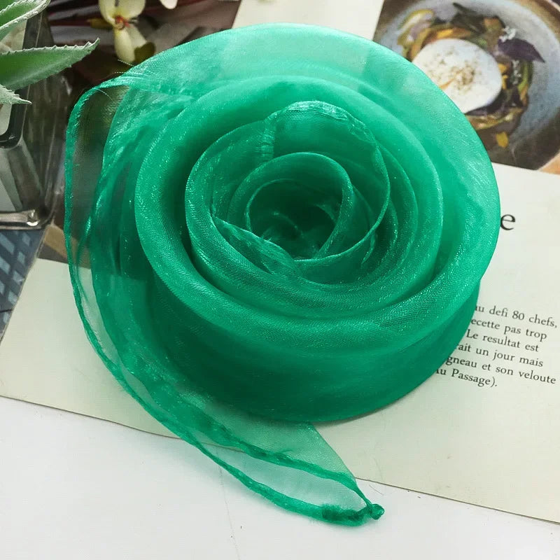 Foulard de Jonglage en Soie - 60cm, 21 Couleurs Vives