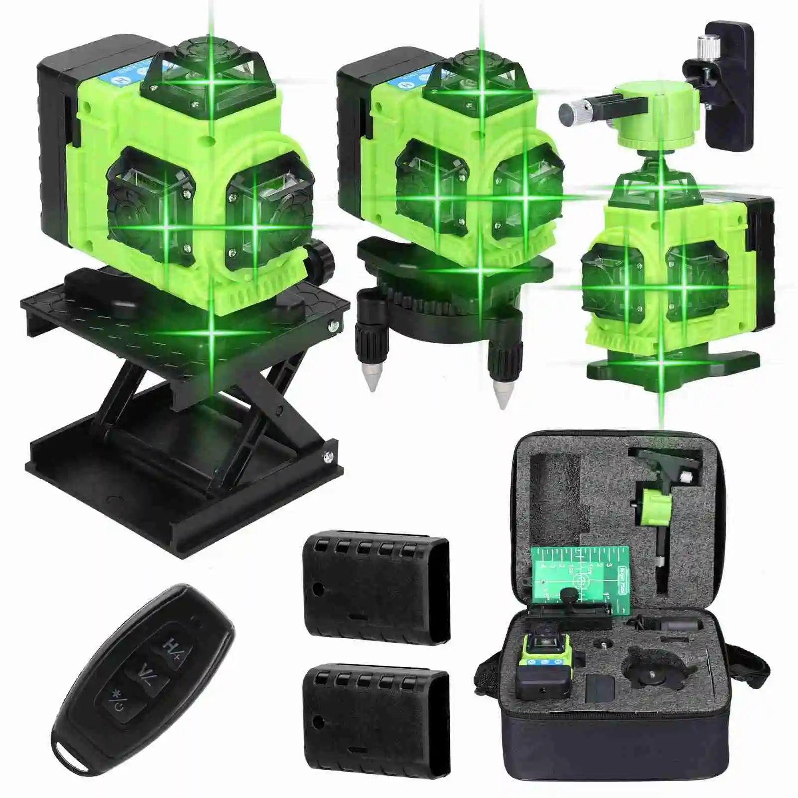 Niveau Laser Pro 16 Lignes 4D Vert YOSOO 360°