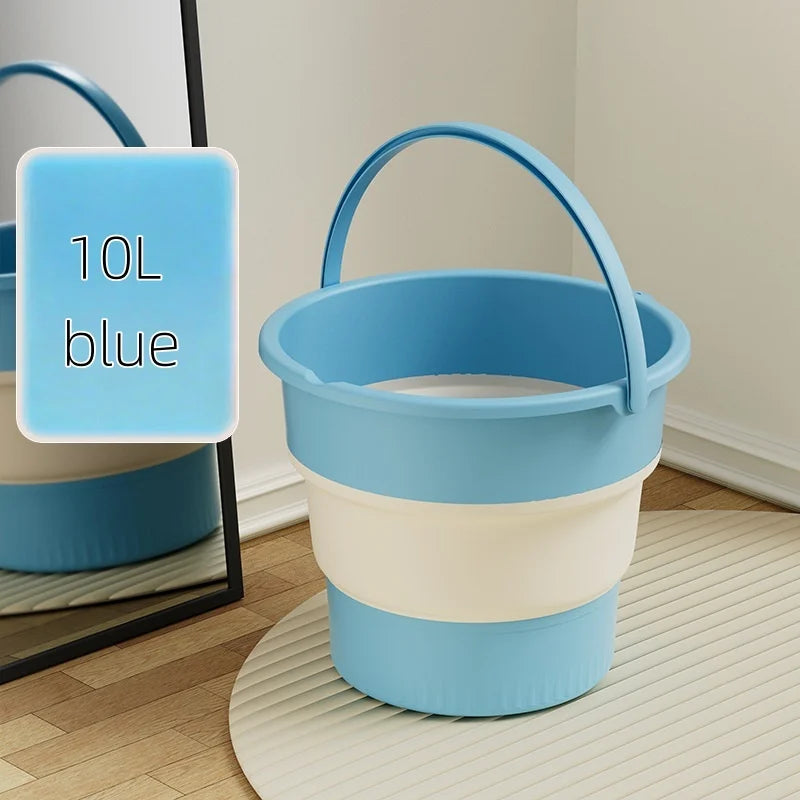 FlexiTote: Foldable Heavy-Duty Water Carrier with Handle