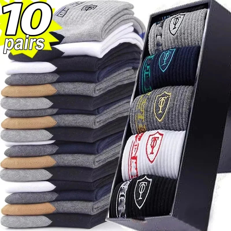 Chaussettes Confort Coton Homme - Pack Été 10 Paires