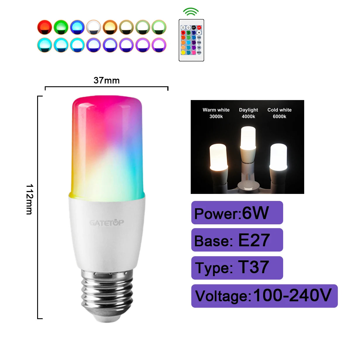 ColorGlow Smart LED Bulb Set