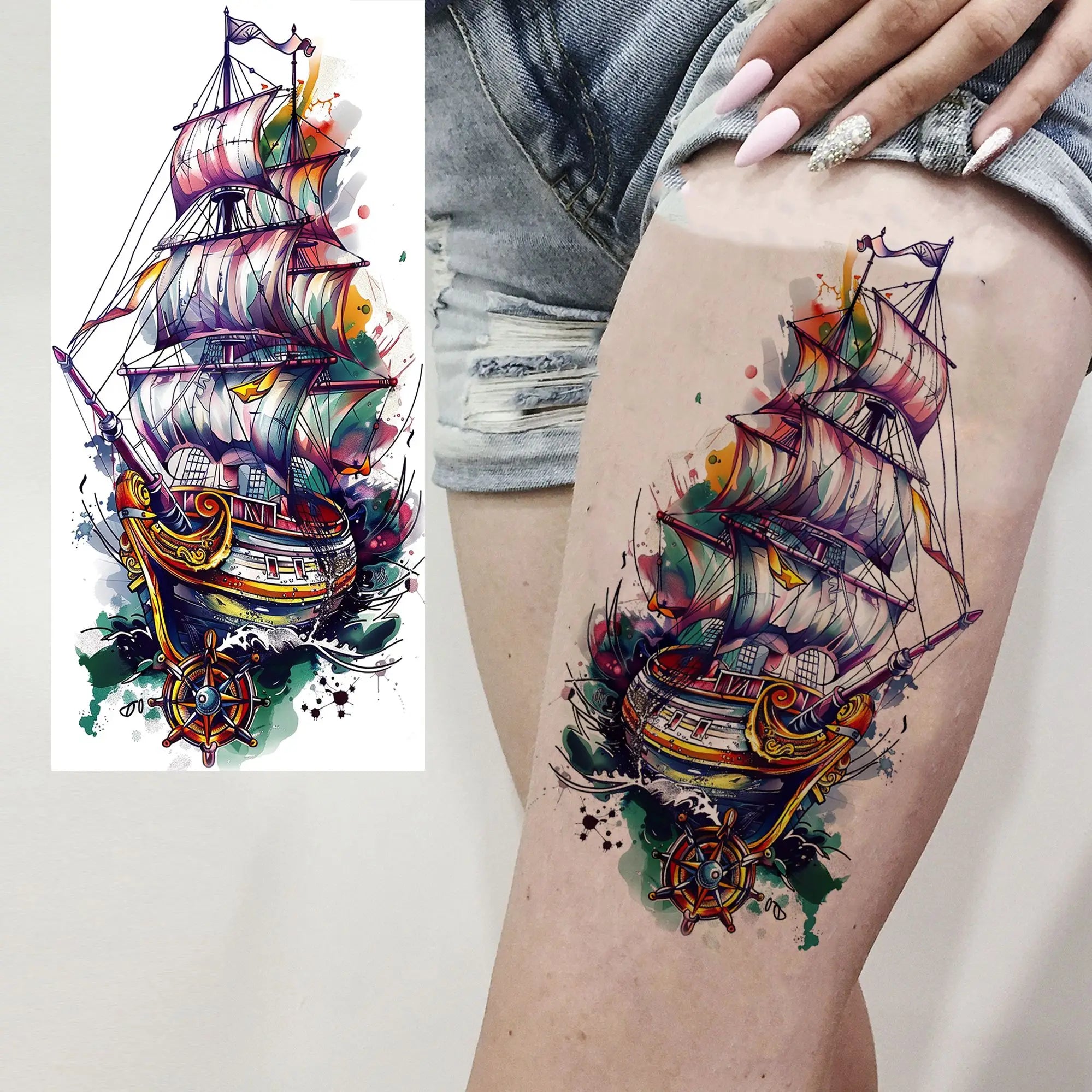 Tatouages Pirates Nautiques Éternels