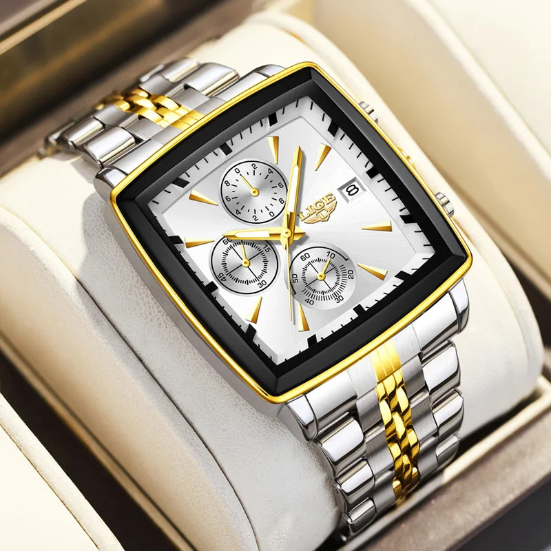 LIGE Luxe Sport Chrono Watch for Men