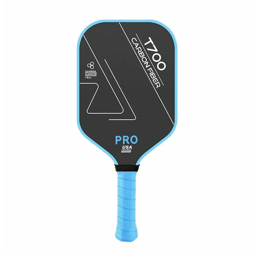 Raquette Pickleball T700 Carbone USAPA Surface Givrée