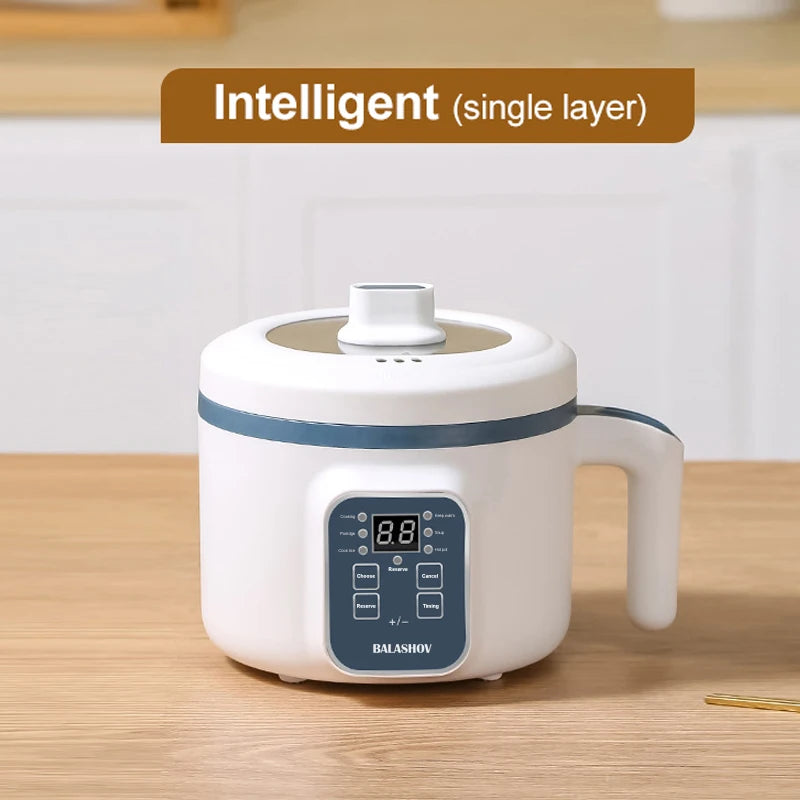 BALASHOV MultiChef: Compact 1.7L Rice & More Cooker