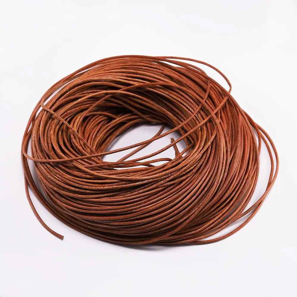 Crafted Leather Cord for DIY Jewelry Making
