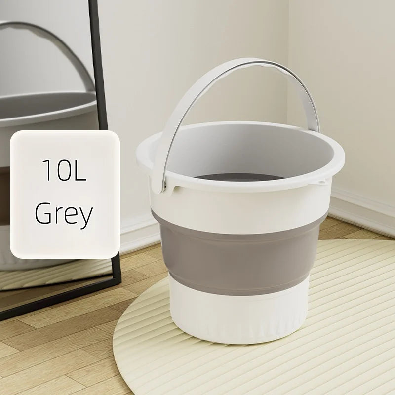 FlexiTote: Foldable Heavy-Duty Water Carrier with Handle