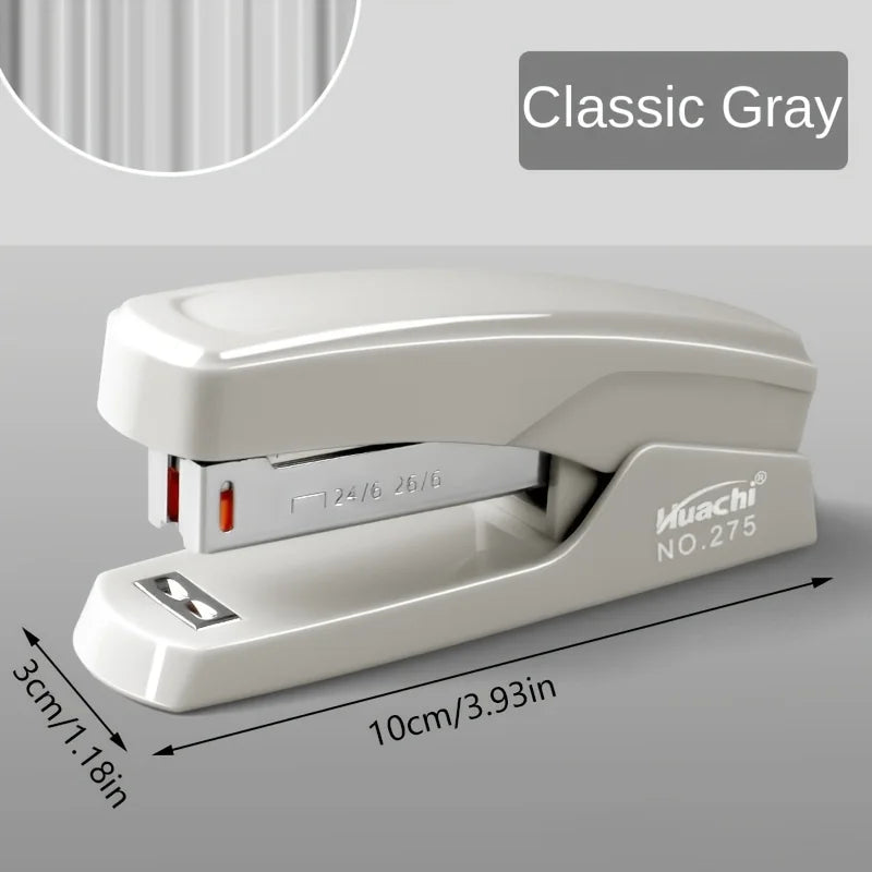 Agrafeuse Élégante 275 - Noir/Rouge Portable