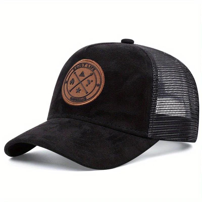 Casquette Unisexe Été Hip Hop à Patch Émbroïdé