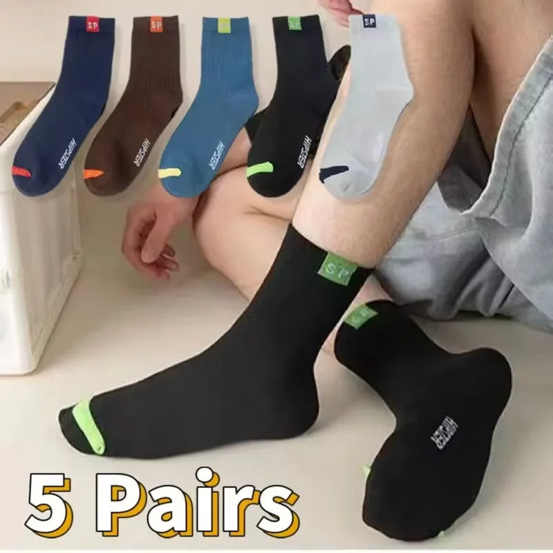 Bamboo Blend Sport Socks - Men's 10-Pack Comfort