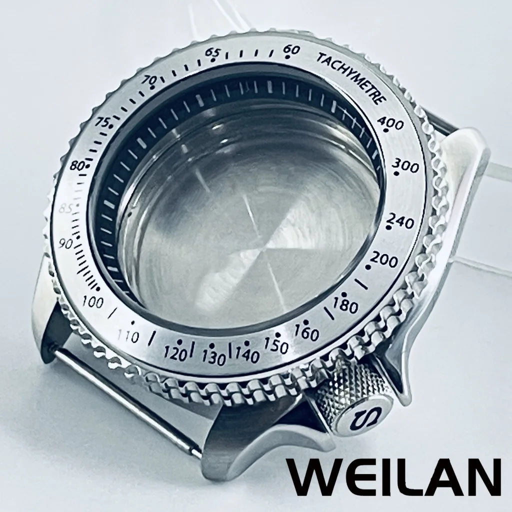 Boîtier Plongée 42mm NH35 Acier Inoxydable Argent