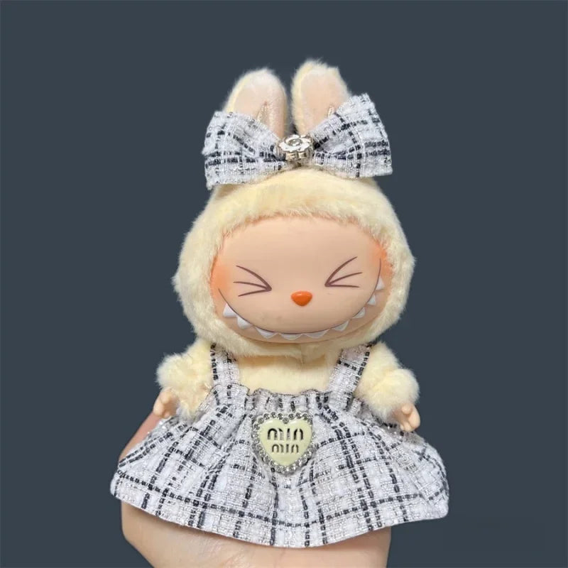 Jupe Adorable Labubu pour poupées 17 cm - V1 V2 V3