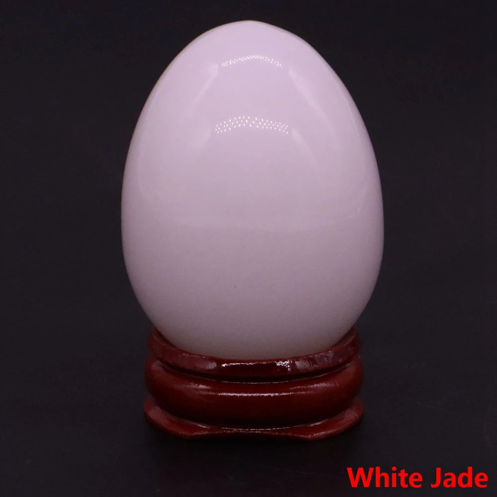 Oeuf Énergétique en Pierre Naturelle