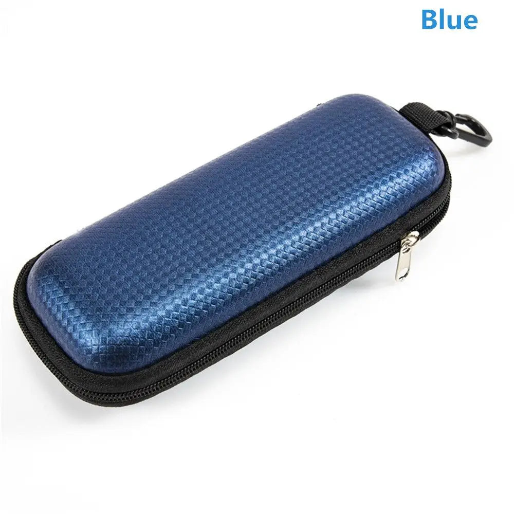 Chic Eyewear Case: Stylish PU & Pearlescent Design