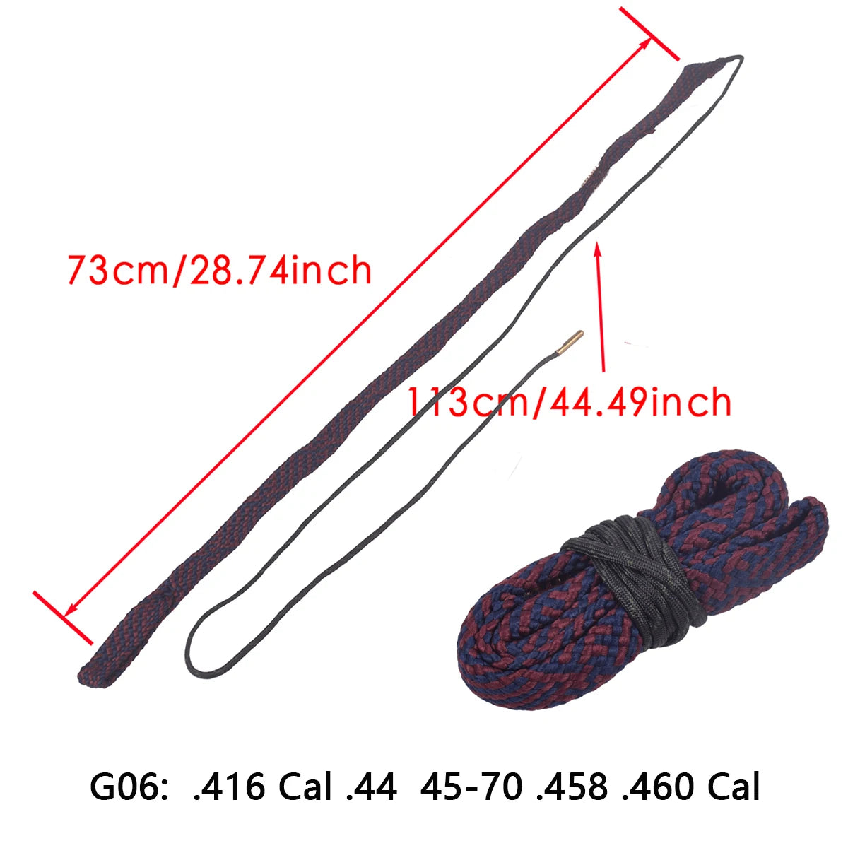 Corde Serpent Nettoyante Multi-Calibres Fusil/Pistolet