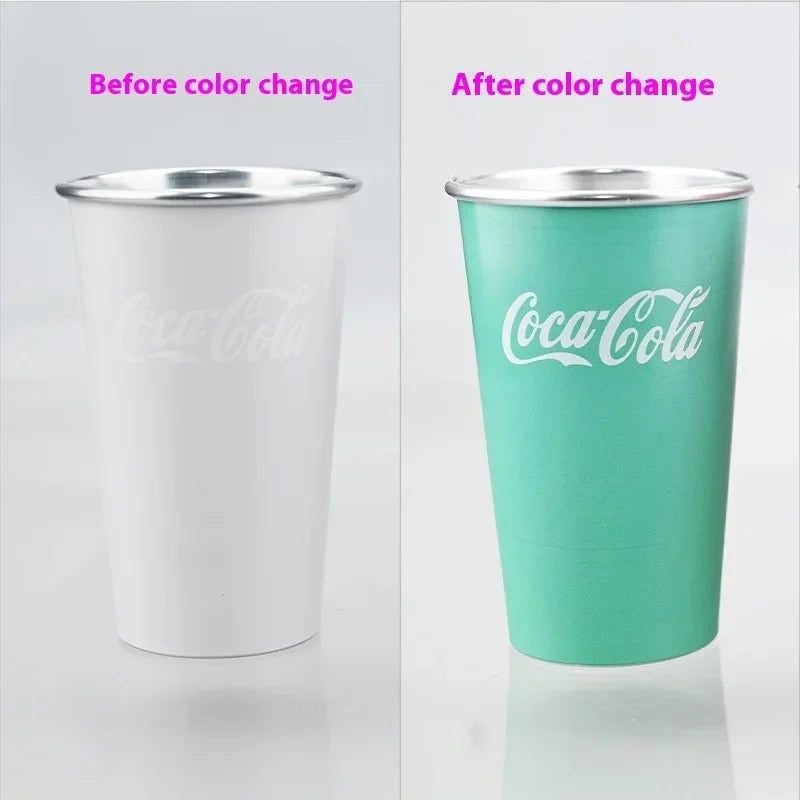 Chill Color Change Aluminum Mug - 470ml Adventure