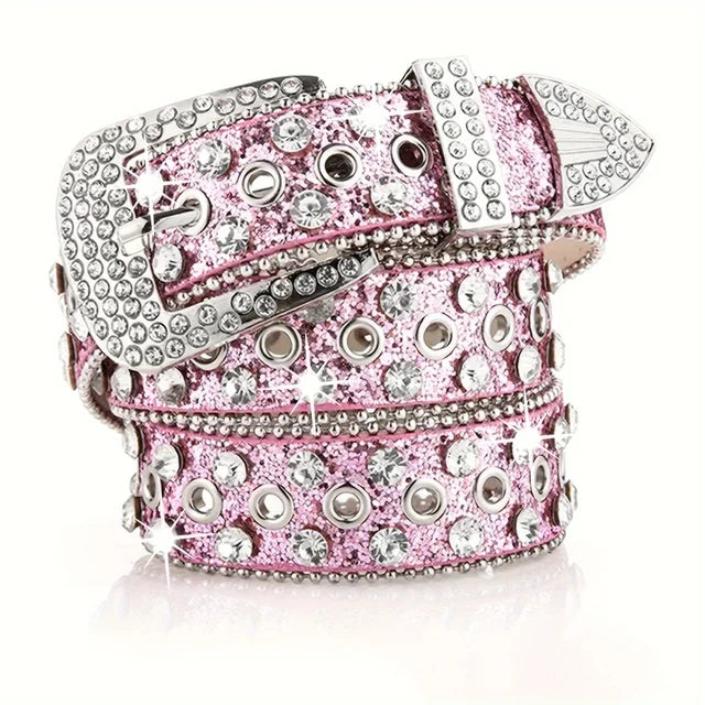 Ceinture Strass Élégante pour Femmes - Glamour Chic