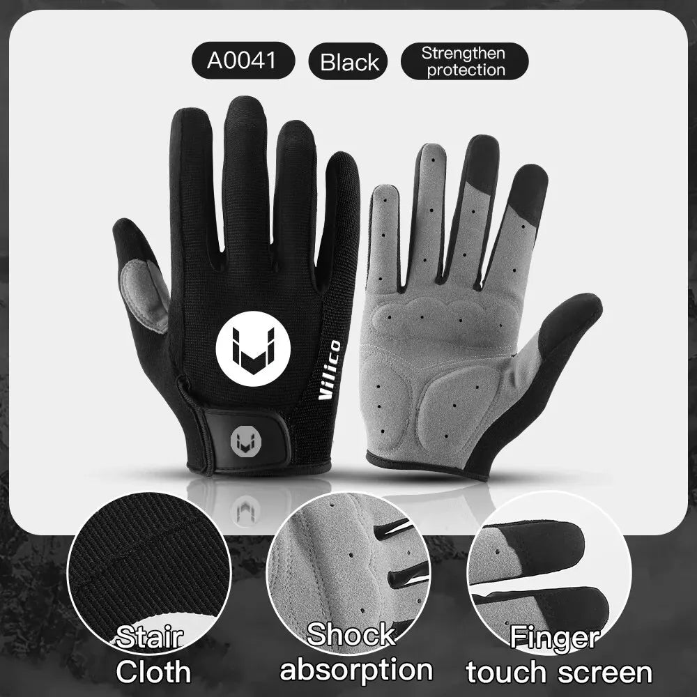 Gants VTT Antidérapants Kyncilor Noir