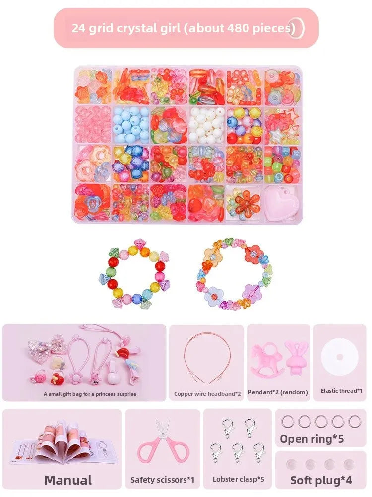 Perles Magiques: Kit Créatif pour Bracelets et Colliers