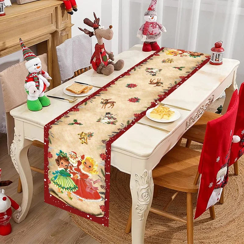 Éclat Festif: Chemin de Table Noël