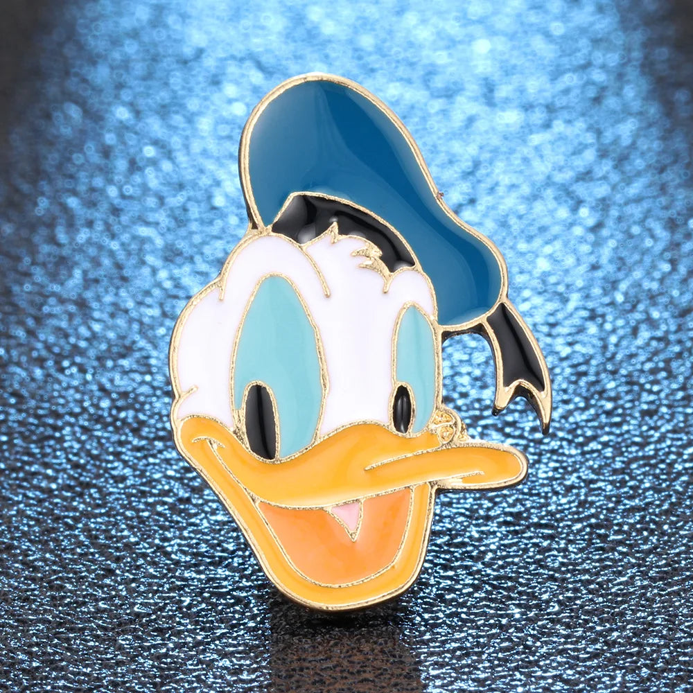 Mickey Mouse Enamel Pin: Trendy Cartoon Brooch