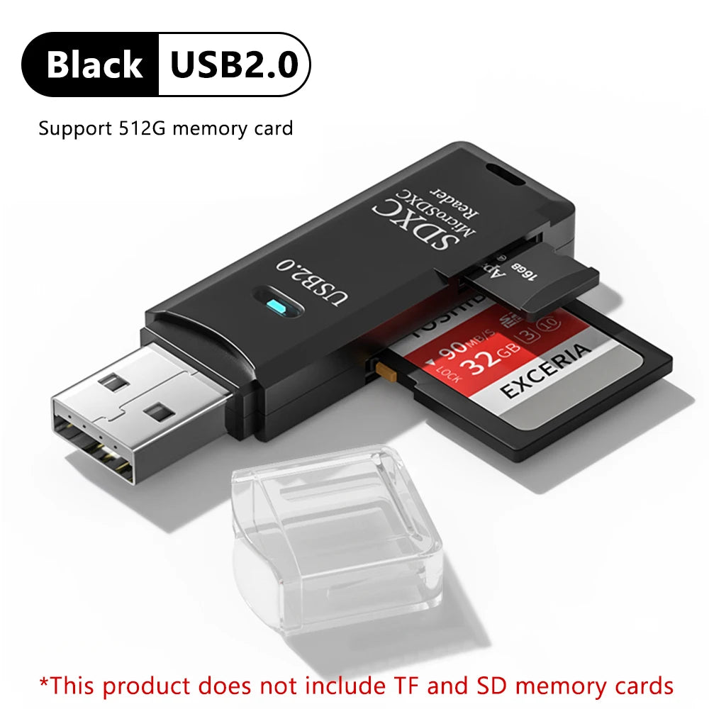 Lecteur Micro SD USB 3.0 2 en 1