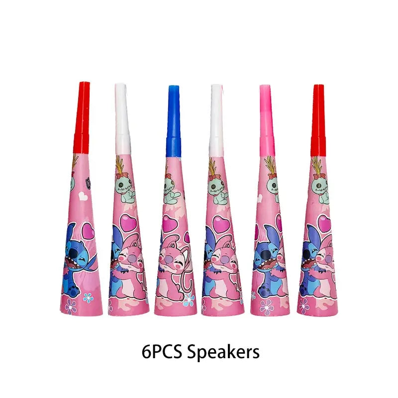 Ensemble Anniversaire Lilo & Stitch Fête Disney Fille