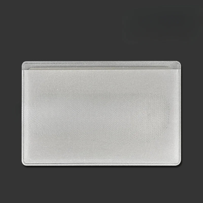 Clear PVC Card Protector Sleeve Set - 12 Pieces