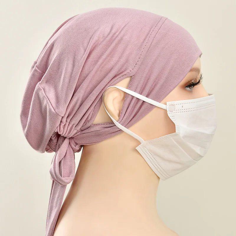 Bonnet Jersey Élégant avec Trou d'Oreille LAVEN