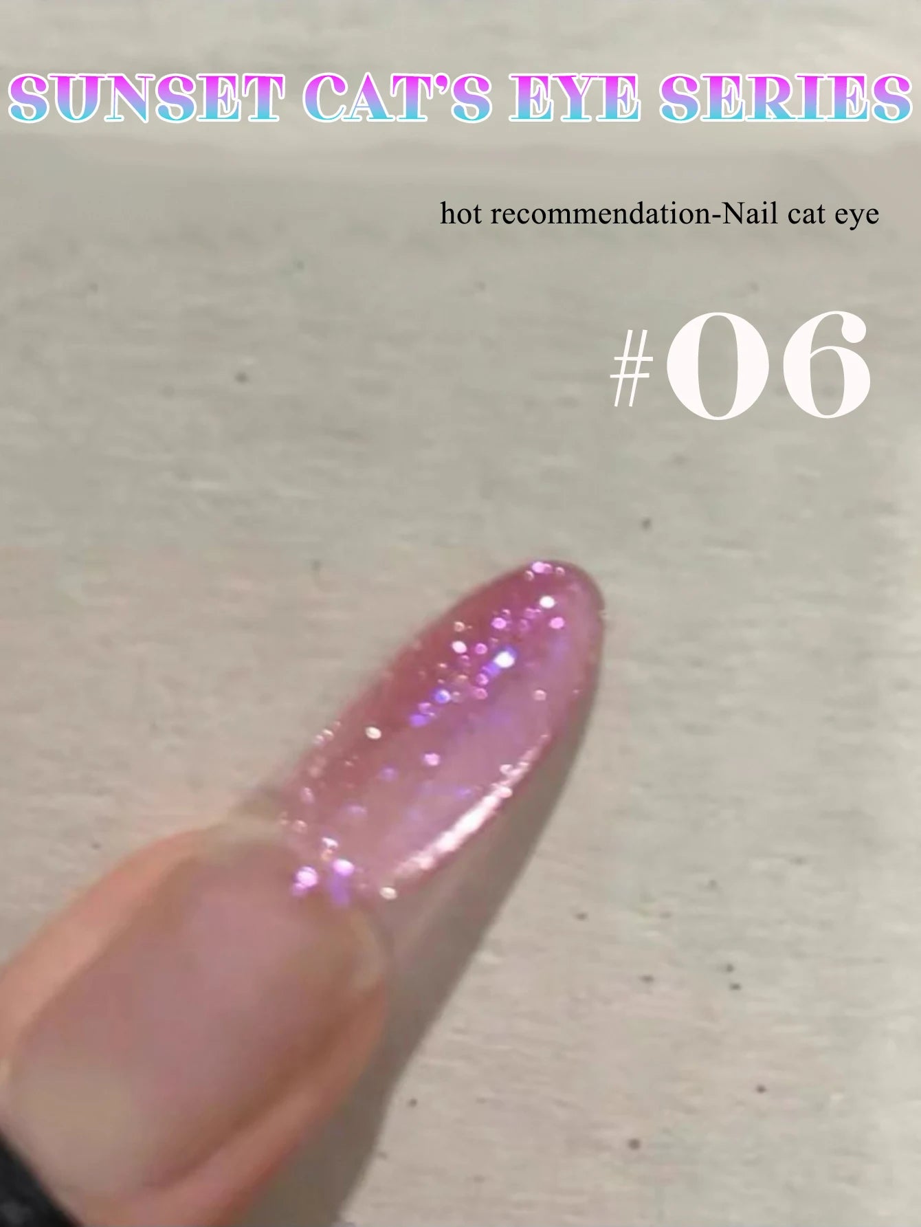 Gel Vernis Nail Art 24 pièces Éclat Rouge