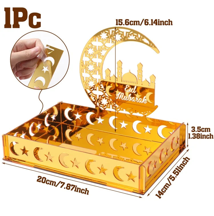 Ramadan Acrylic Eid Table Centerpiece