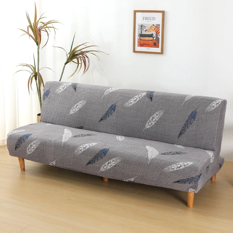 Housse Futon Spandex Antidérapante Amovible Lavable