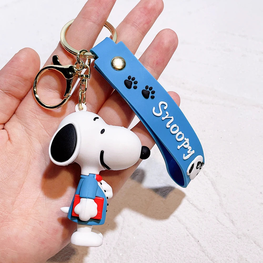 Snoopy Silicone Keychain Couple Pendant - Creative Charm