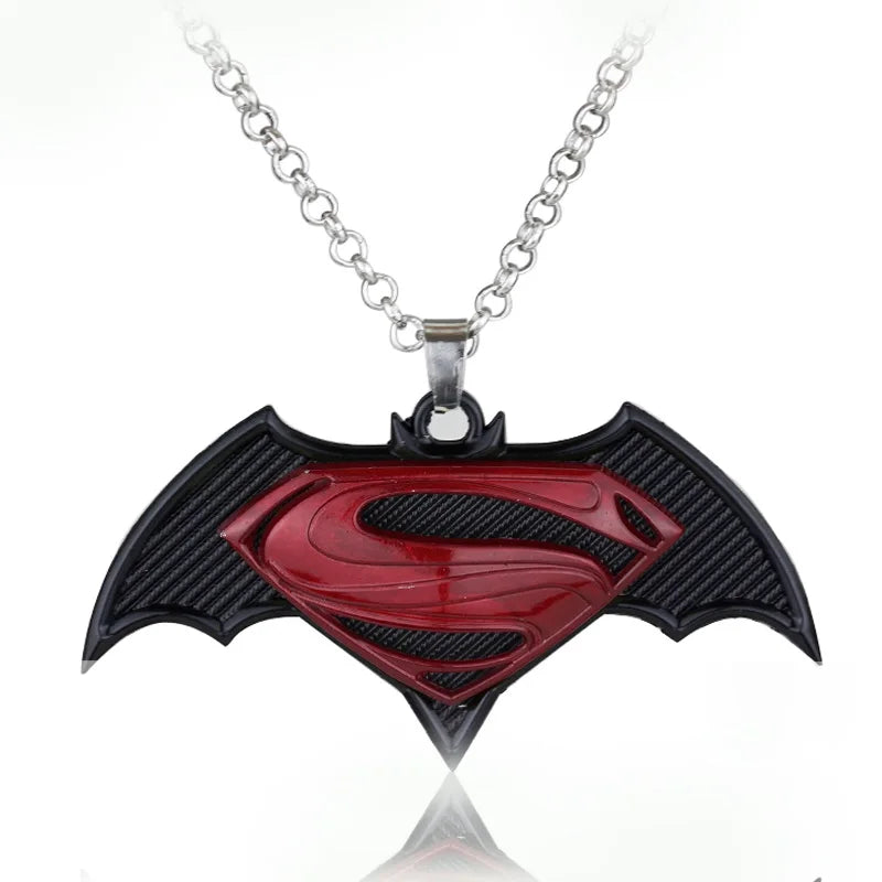 Superman Bat Keychain - Metal Pendant for Fans