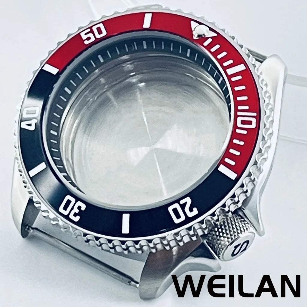 Boîtier Plongée 42mm NH35 Acier Inoxydable Argent