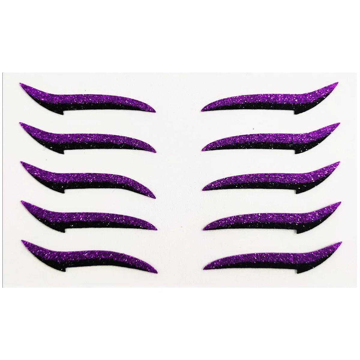 Autocollants Glamour pour Double Paupière Étincelants