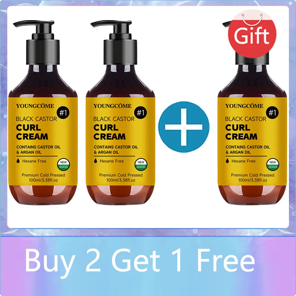 Crème Boucles YOUNGCOM - Anti-Frisottis 100ml