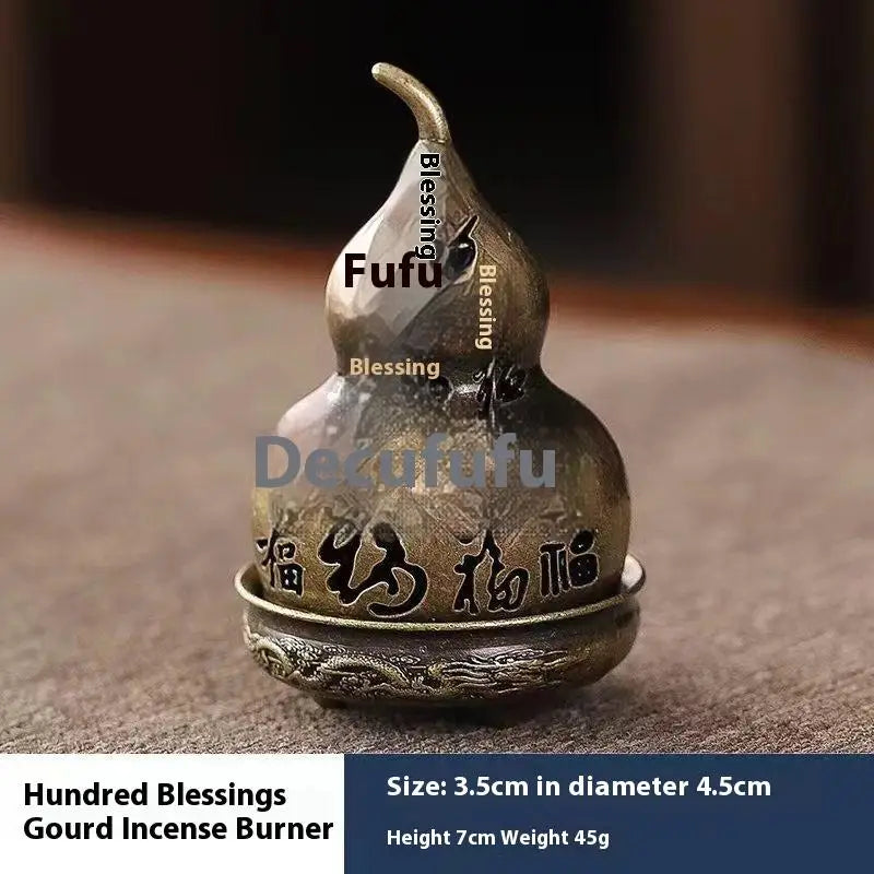 Brûleur d'encens vertical en alliage Xiangyun