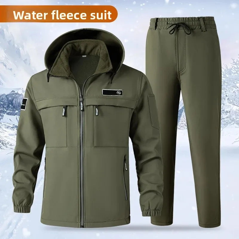 Veste Camouflage Polaire Imperméable pour Hommes