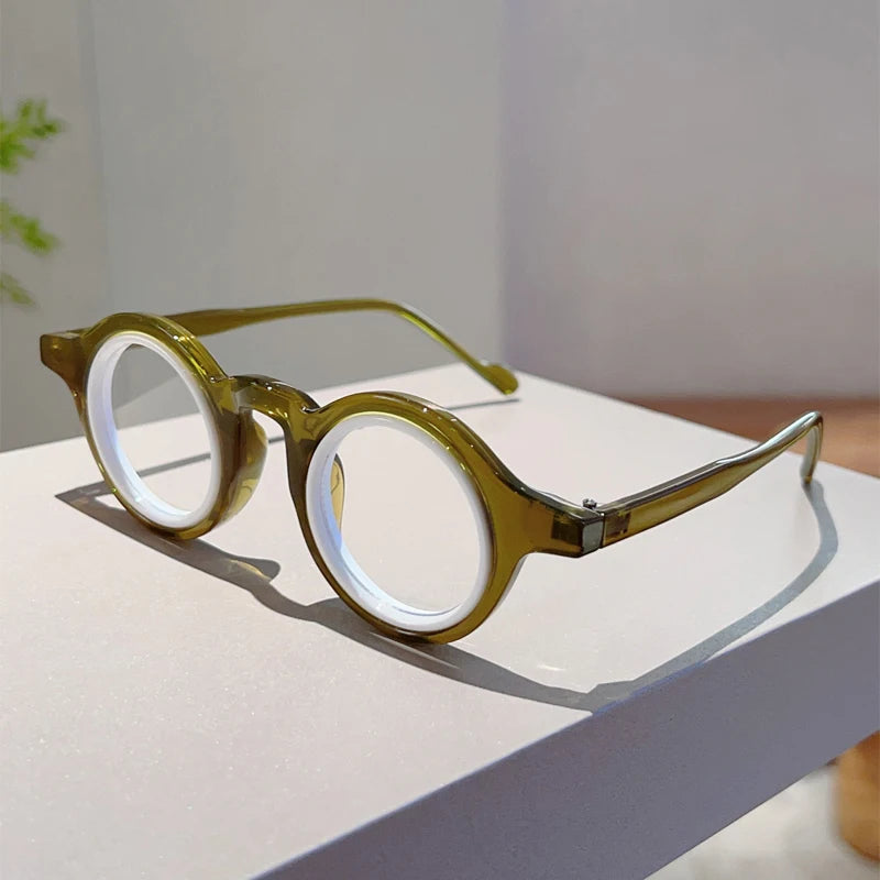 Lunettes Rétro KAMMPT - Style Circulaire Unisexe