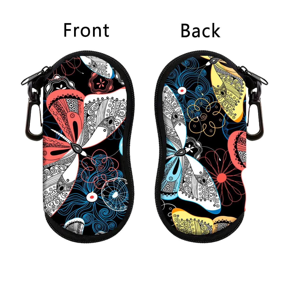 Sunflower Cat Eyewear Case - Trendy & Portable