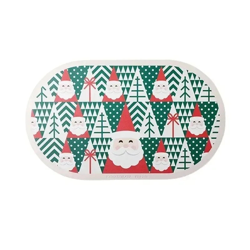 Napperons Festifs Réutilisables Résistants Chaleur