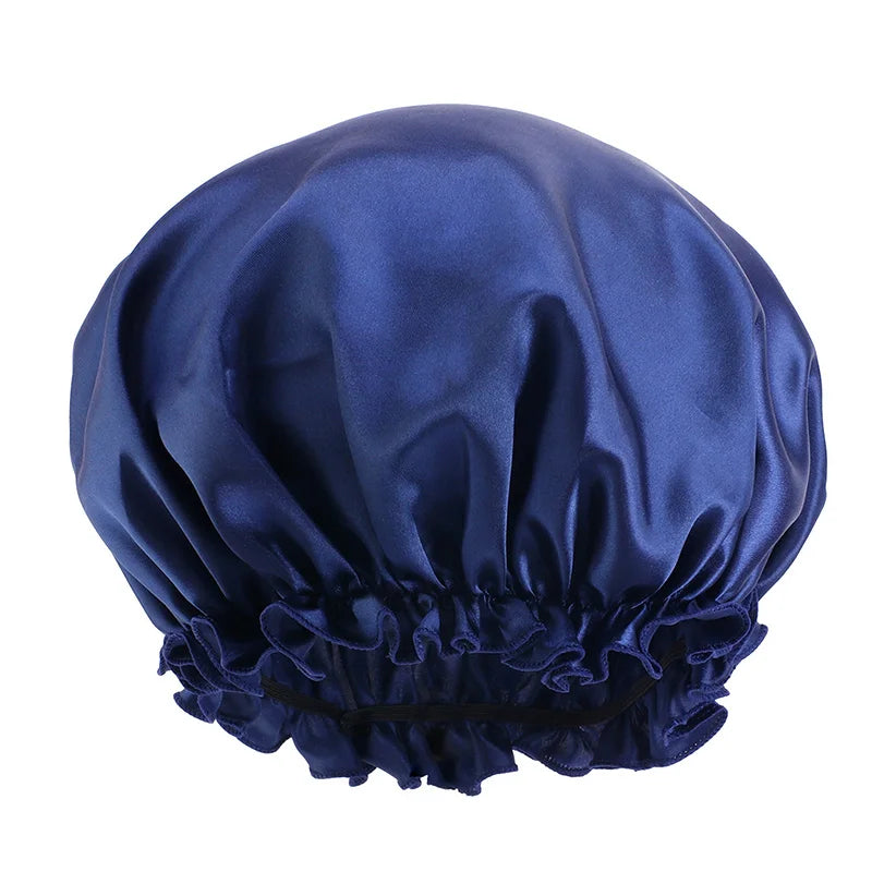 Bonnet Satin Élastique GATHERTOP - Élégance Nocturne