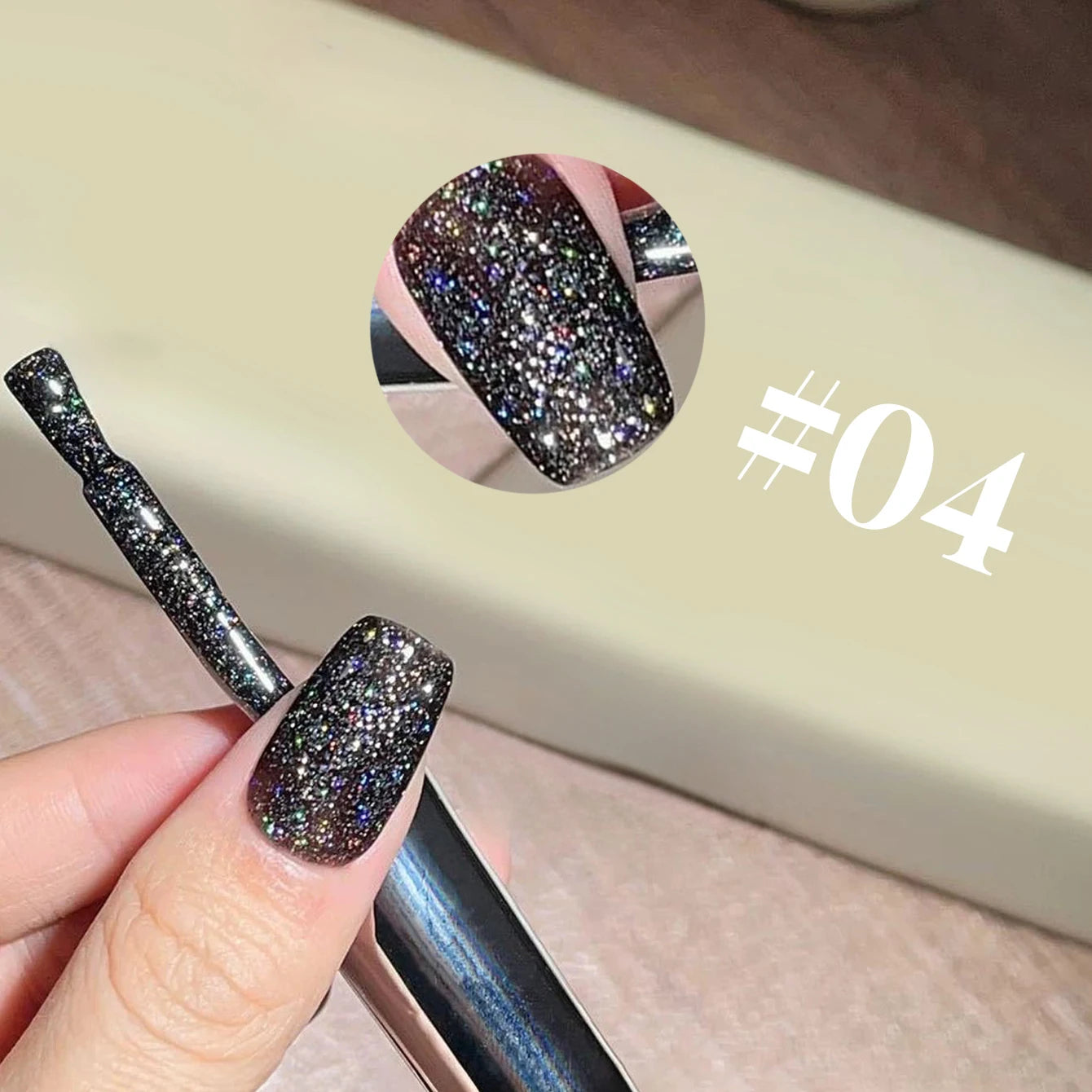 Gel Vernis Éclat Oolong 12 ml - MISS SHAKAN