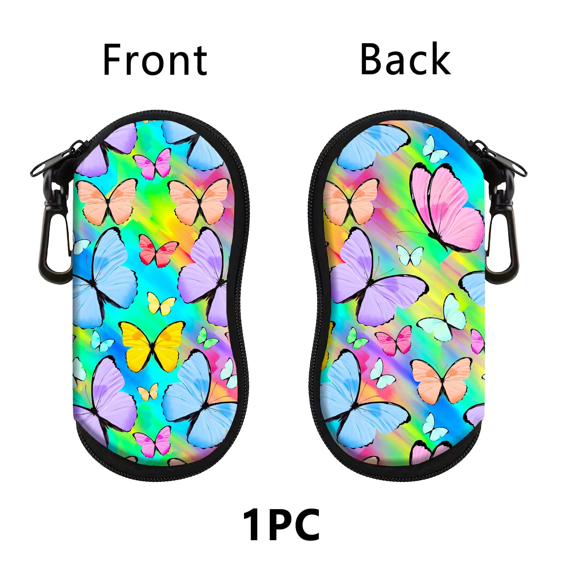 Sunflower Cat Eyewear Case - Trendy & Portable