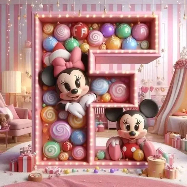 Minnie Magique : Peinture Diamant Créative