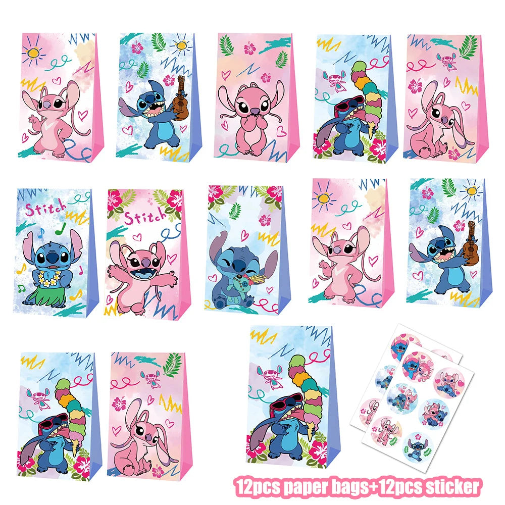 Disney Lilo & Stitch Pink Party Set